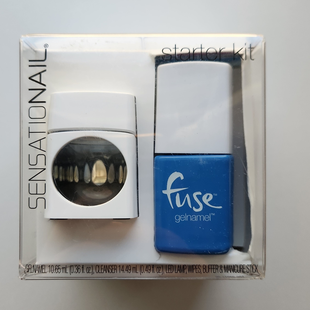 Sensationail Fuse Gelnamel Starter Kit - Blue